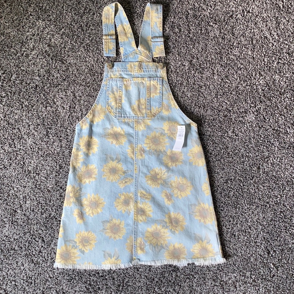 AE Sunflower overall dress